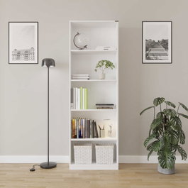 Hanah Home Estantería Blanca Ktp-350-Bb-1